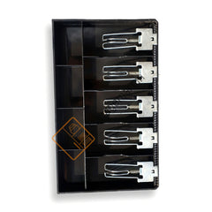 StorageMart ABS Cash Drawer, 5 Cash and 4 Coin Compartment, Cashier Storage Safe Box | 40.4 X 24 X 3.5 cm | Black