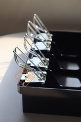 StorageMart ABS Cash Drawer, 4 Cash and 3 Coin Compartment, Cashier Storage Safe Box | 32.2 X 3.5 X 24.5 cm | Black