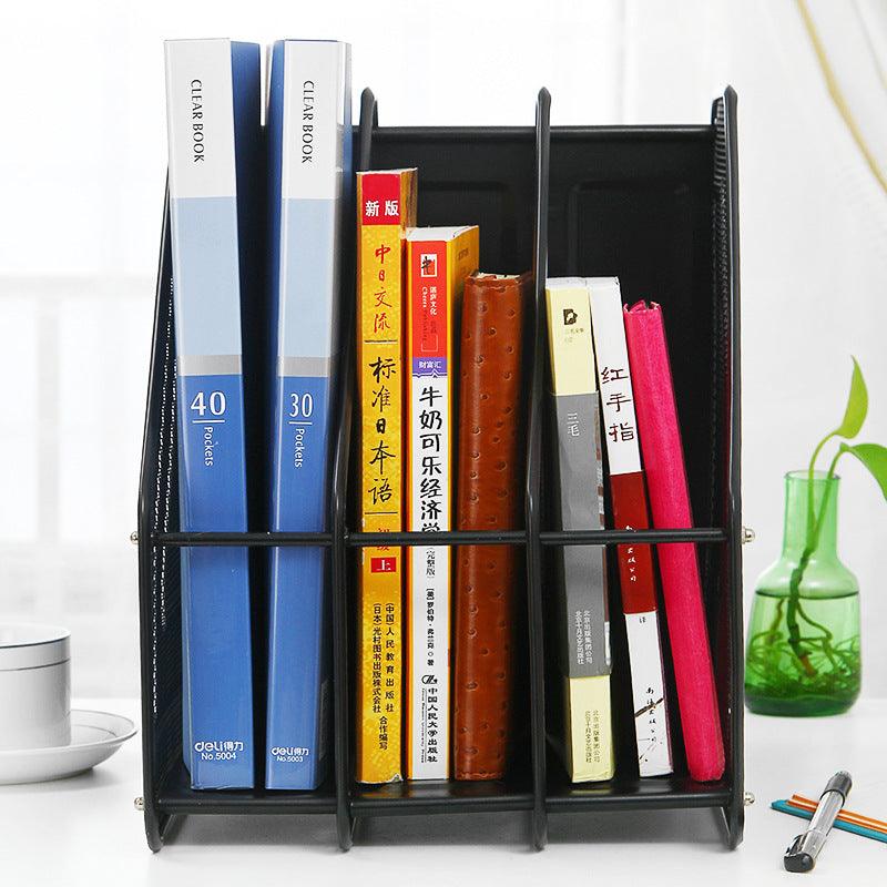 Document File Mesh StorageMart 3 Layer Metal Mesh Magazine Document Holder File Rack, 35.