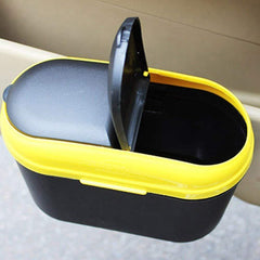 StorageMart Car Trash Bin Garbage Container - Portable Mini Car Dustbin, 19 X 16 X 9.5 cm, Multicolor - StorageMart