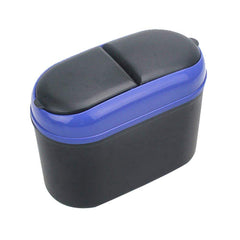 StorageMart Car Trash Bin Garbage Container - Portable Mini Car Dustbin, 19 X 16 X 9.5 cm, Multicolor - StorageMart